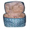 101 BEACH Fashion Print Soft Case Cosmetic Bag (Turquoise Twist) view 4