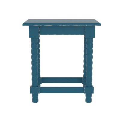 Urbanest Christopher Accent End Table, 22 1/4-inch Tall, Blue