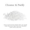 Good Fortune Herbal Bath Salts 8 oz | Art of the Root | Therapeutic Relaxing Soaking, Handmade with Herbs & Essential Oils | Spirituality, Wiccan, Pagan, & Magick | Blessing, Luck & Prosperity Rituals view 3