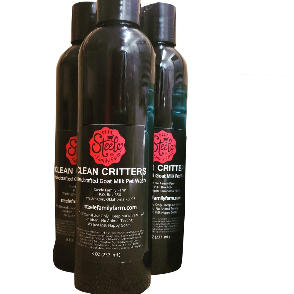 Clean Critters Goat Milk Pet Wash - 8oz