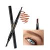 Eyebrow Pencil Light Brown Double Ended Precision Waterproof Brow Cruelty Free(Light Brown #4) view 1