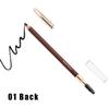 1pcs Eyebrow Pencil Longlasting Waterproof Durable Liner Eyebrow 5 Colors to Choose (1# Black) view 3