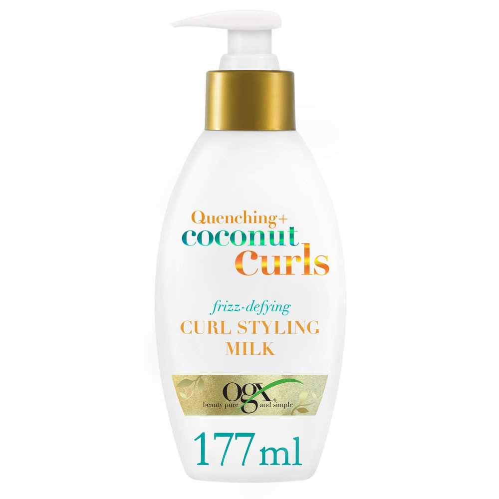OGX Quenching + Coconut Curls Frizz-defying Curl Styling Milk, 177 ml