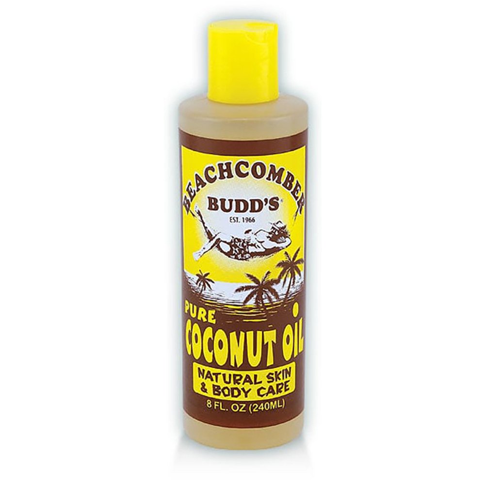 Hawaiian Beachcomber Budds Coconut Oil Suncare Skin Body Care 2-8 ounce Bottles Scented