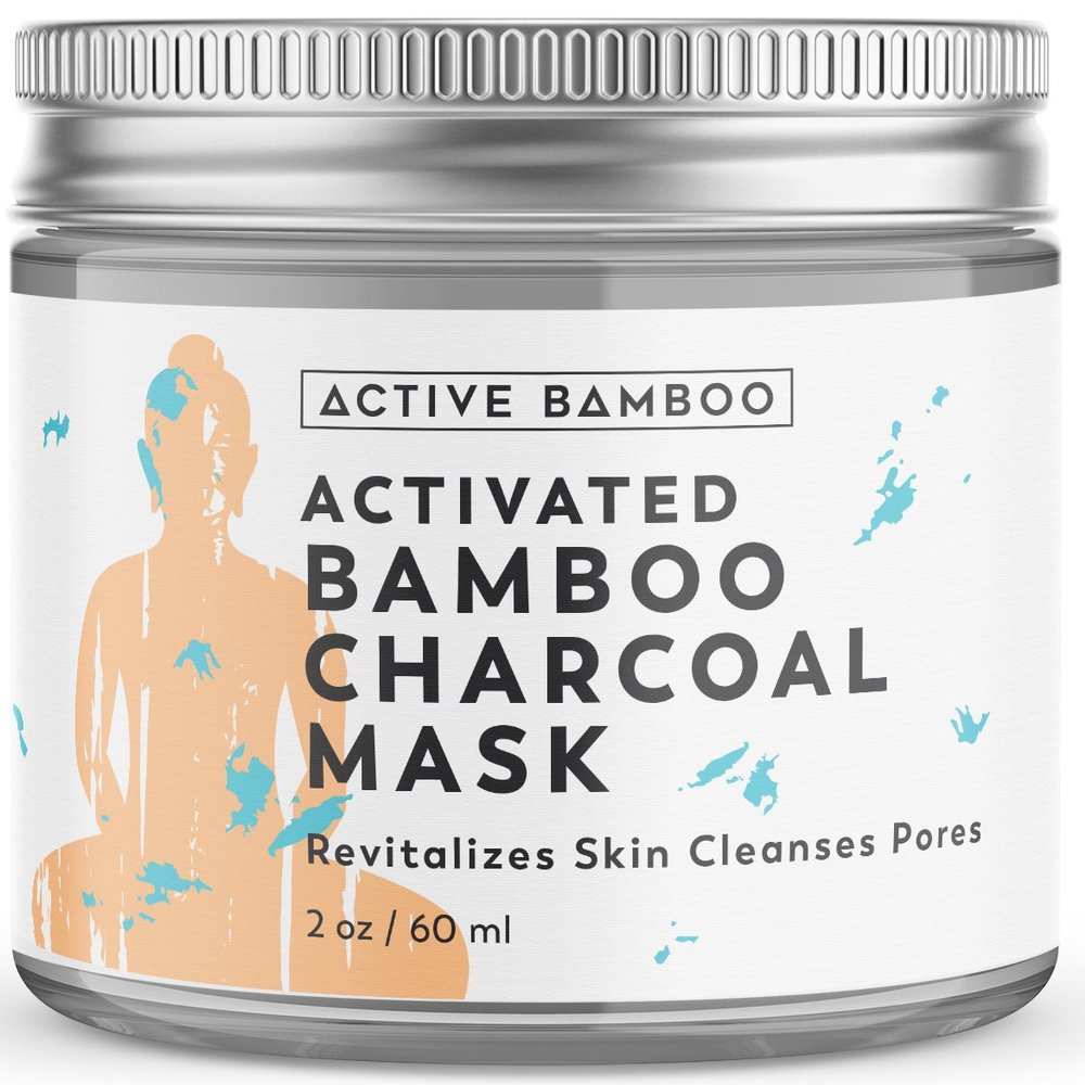 Active Bamboo Dark Spot Corrector Bamboo Mask. Age Spot Corrector Charcoal Mask 2 oz