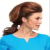 Bundle - 7 Items: 16" Top This Remy Human Hair Hairpiece by Jon Renau, Christy's Wigs Q & A Booklet Luxury Shampoo & Conditioner Blow Away Balm Treatment Mist & Wide Tooth Comb - Color: 4/27/30 view 4