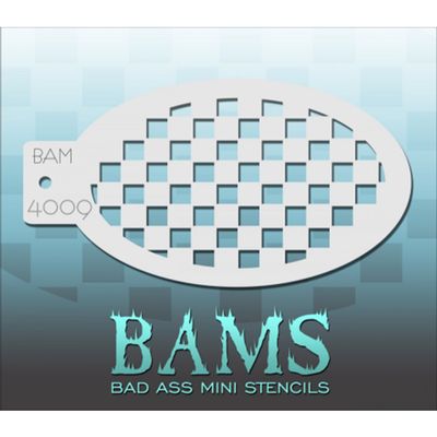 Bad Ass Mini Stencils (Checkers)