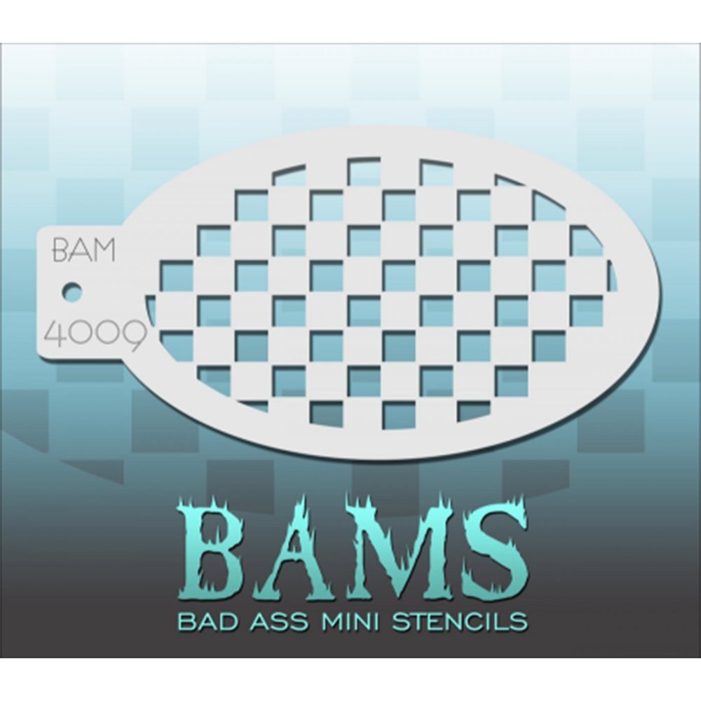 Bad Ass Mini Stencils (Checkers)