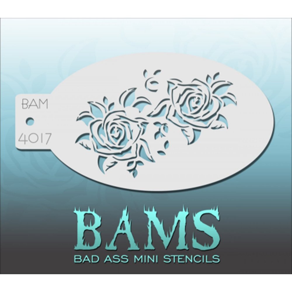 Bad Ass Mini Stencils (Deco Rose)