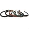 1/4" Quilted leather headband view 2