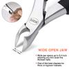 BEZOX Thick Toenail Clippers - Precision Large Toe Nail Clipper for Thick Nails, Comfort Grip Fingernail Clipper, Ergonomic Long Handle Nail Cutter, Professional-Grade Stainless Steel view 3
