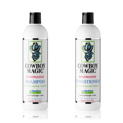 Cowboy Magic Rosewater Shampoo + Conditioner 16 Ounce Each