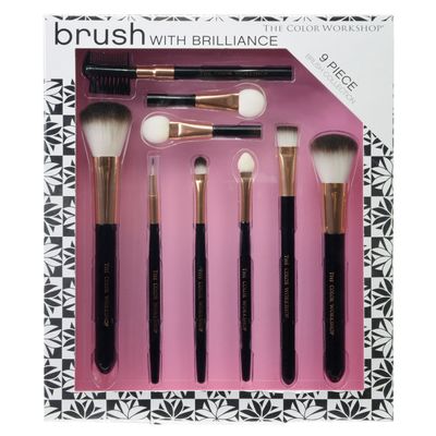The Color Workshop Brush With Brilliance, 9 Count