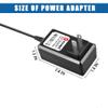 PKPOWER 6.6FT Cable AC/DC Adapter for Conair Men GMT900 GMT900C GMT900R GMT900BJ i-Stubble Trimmer Conairmen iStubble Trim ?Conair SW-056008A Power Supply Cord view 3