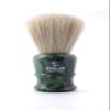 Epsilon White Horse Shaving Brush Fan Shape Green 26 mm, nico, Standard view 1