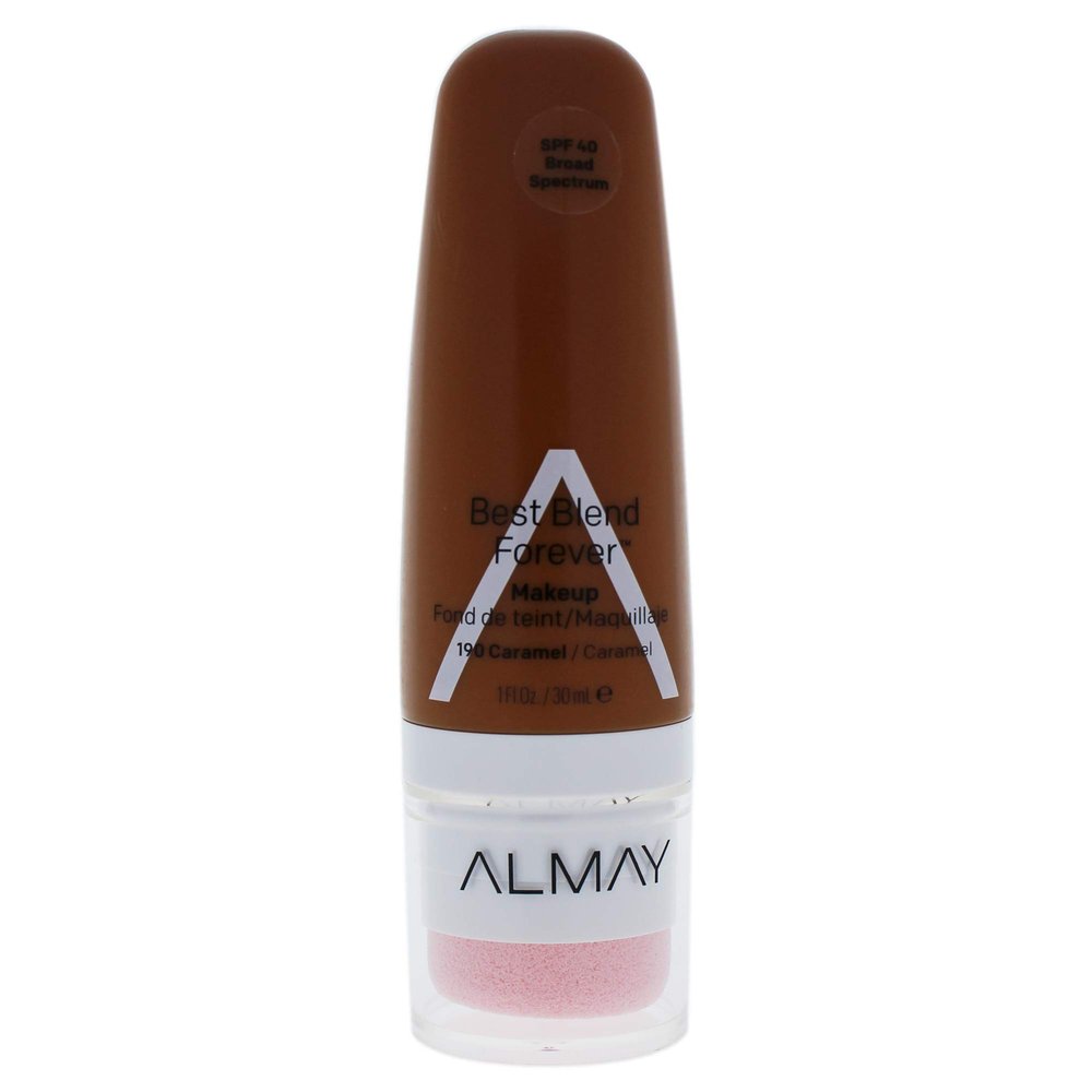 Almay Best Blend Forever Foundation, Caramel, 1 fl. oz., SPF 40 Broad Spectrum