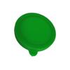 ADAMAI Cute Handhold Silica Gel Silicone Cover Round Hand Pocket Cosmetic Mini Mirror (Green) view 2