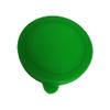 ADAMAI Cute Handhold Silica Gel Silicone Cover Round Hand Pocket Cosmetic Mini Mirror (Green) view 3
