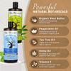 Dr. Woods Liquid Castile Soap - Pure Tea Tree Oil and Peppermint Soap, Body Wash for Men and Women, Contains Organic Shea Butter, Natural Cleaner for Face, Hands, and Body - 32 Fl Oz, Pack of 2 view 3