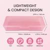 Beauticom Personal Box Storage Case for Professional Manicurist Nails Pedicure (Large Size) (40 Pieces, PINK) view 2
