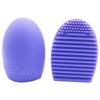 1PC Makeup Brush Washing Cleaner Scrubber Board Brushe Egg Cosmetics Brushes Clean Tools (Sky Blue) view 2