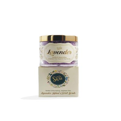 Lavender Hand & Foot Scrub by Shae | All Natural Cleansing Exfoliation