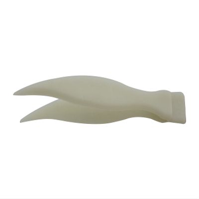 Huggi Plastic Tweezers No.TH-500 Total Length: 3.9 inches (100 mm)