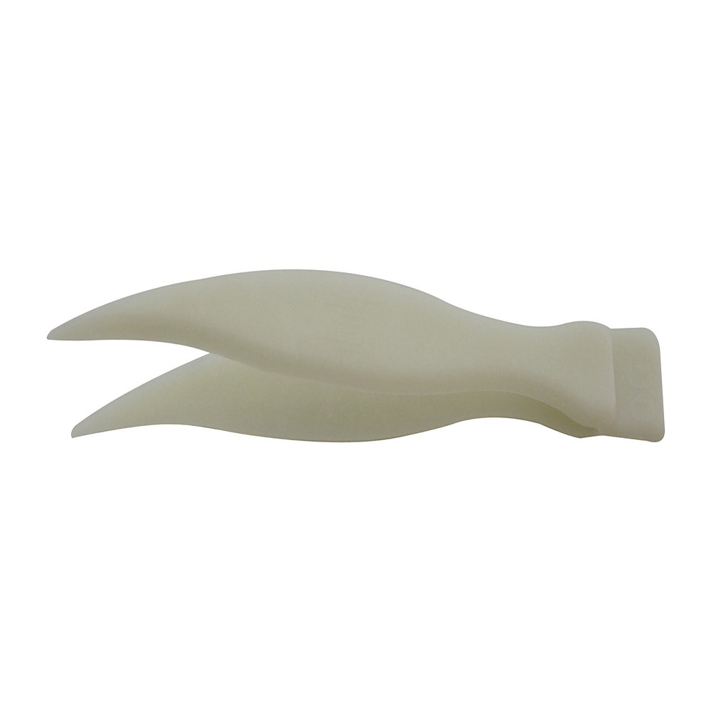 Huggi Plastic Tweezers No.TH-500 Total Length: 3.9 inches (100 mm)