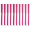 Eyebrow Trimmer, Completely Stainless Steel Eyebrow Razor Shaper for Men and Women, Grooming Shavers(10 pcs/box) view 1