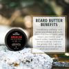 Live Bearded Beard Butter, 3 fl oz - Made in the USA - All-Natural Leave-in Conditioner and Softener with Shea | American Scent - Cedar, Vetiver, Bergamot view 3