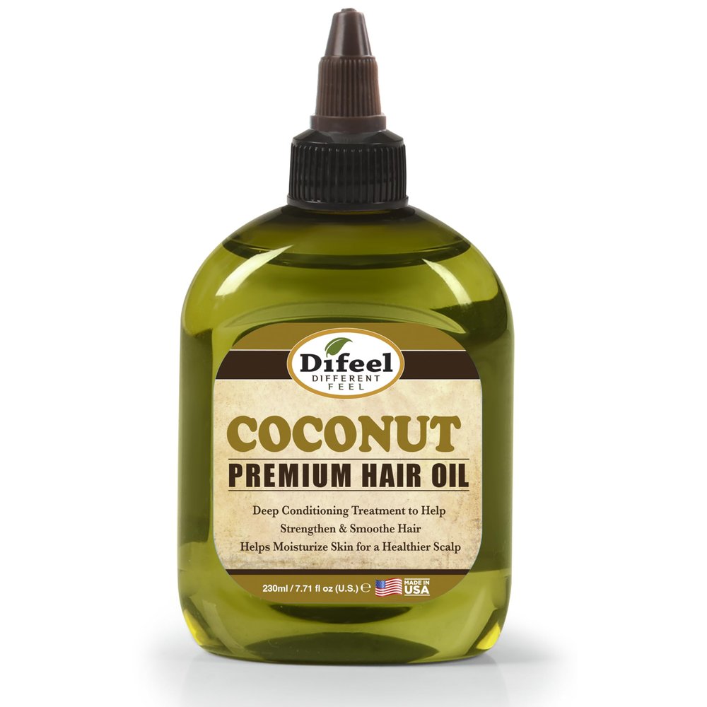 Difeel Deep Conditioning Coconut Hair Oil 7.1 ounce (3-Pack)