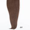 100% human hair 15"-24" Straight Invisible Halo Wire Human Hair Extensions One Piece 80G (16 inch, 4#) view 1