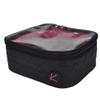 KIOTA Nail Polish Essential Oil Storage Pouch with 20 Divider Insert Easy Travel Compact Organizer (Black) view 1