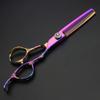 6/7/8 inch Cutting Thinning Styling Tool Rainbow Hair Scissors Professional Hairdresser Hairdresser Scissors Set (6-inch 2pc) view 4