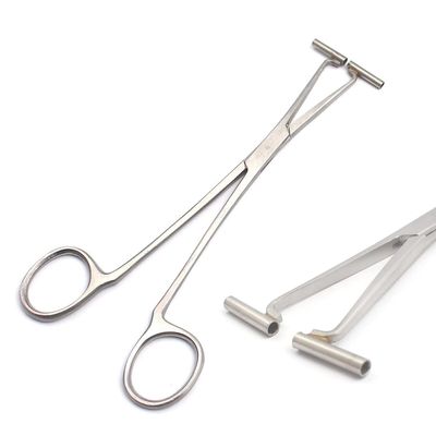 DDP 1PC STAINLESS STEEL 'SEPTUM FORCEPS CLAMP PLIER TONGUE FOR BODY PIERCING