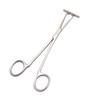 DDP 1PC STAINLESS STEEL 'SEPTUM FORCEPS CLAMP PLIER TONGUE FOR BODY PIERCING view 2