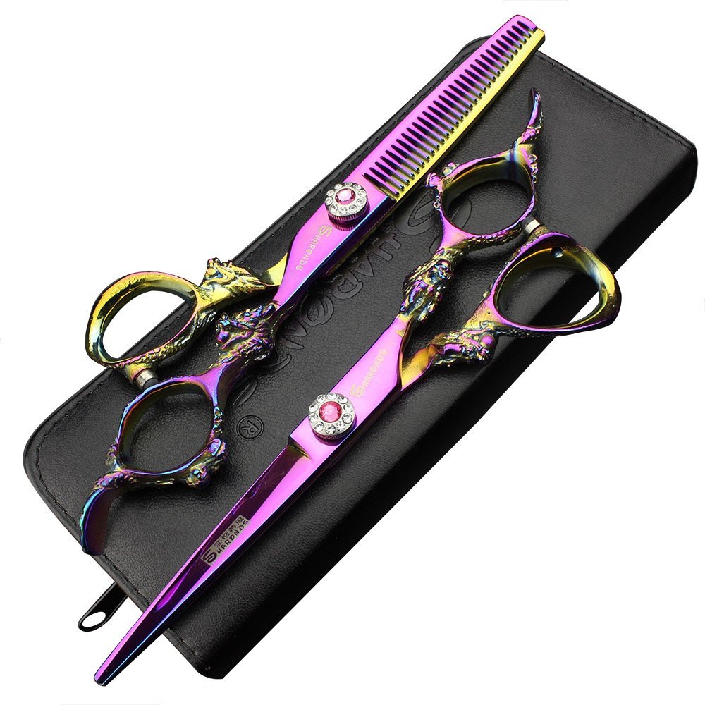 5.5-inch professional haircut scissors set with ultra sharp haircut head scissors, with a stable hand feel, exclusive to hair salon hairdressers