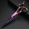 5.5-inch professional haircut scissors set with ultra sharp haircut head scissors, with a stable hand feel, exclusive to hair salon hairdressers view 2