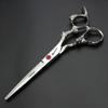 15,2 cm cool black hair scissors, professional styling scissors view 2