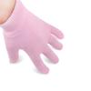 2Pairs Women Men Moisturizing Gel Gloves for Soften Cracked Skin Soft Cotton Spa Moisturizing Gloves Hand Mask Care Treatment (Pink) view 3