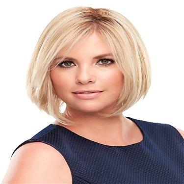 Jon Renau EasiPart 8" Long Topper Color 24B18S8 - Remy Human Hair Easihair Hairpieces 1 Piece Volumizer Monofilament 2.75x5 Base Natural Looking Womens Clip #742a Bundle MaxWigs Hairloss Booklet