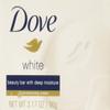 Dove White Moisturizing Cream Beauty Bar for Unisex, 3.15 Ounce view 1