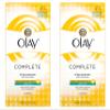 Olay Complete Lotion All Day Moisturizer with SPF 15 for Sensitive Skin, 6.0 Fluid Ounce (Pack of 2) view 1