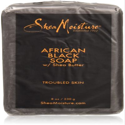 SheaMoisture African Black Soap Bar, 8 Ounce