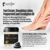 FOOT SPA - Foot Cream, Sloughing Lotion, Peppermint and Eucalyptus Oil, 16 Oz - for Dry Cracked Feet, Scrub Gently, Exfoliating, Smooths and Eliminates Buildup of Dead Skin view 3