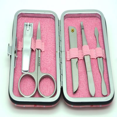6 pcs Fancy Manicure Set (Pink)