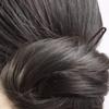 Frenchies French Twist Hair Pin, Ultra Flocked Extra Soft French Hair Pins for Women, Wedding, Updo Extensions, or Wig, 100 Count, Black, Large (3 inch) view 3