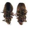S-ssoy 14" Women's Claw Clips on in Ponytail Wavy Short Curly Hair Extensions Voluminous Synthetic Wigs Curled Hairpieces for Girl Lady Women,2/30 view 1