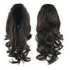 S-ssoy 14" Women's Claw Clips on in Ponytail Wavy Short Curly Hair Extensions Voluminous Synthetic Wigs Curled Hairpieces for Girl Lady Women,2/33 view 1