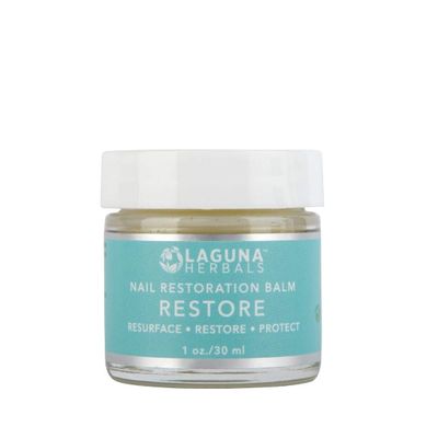 Laguna Herbals Restore Nail Balm with Herbal extracts for Long, Strong, Flexible and Healthy Nails.